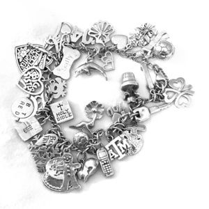 My charm bracelet collection from 20+ years